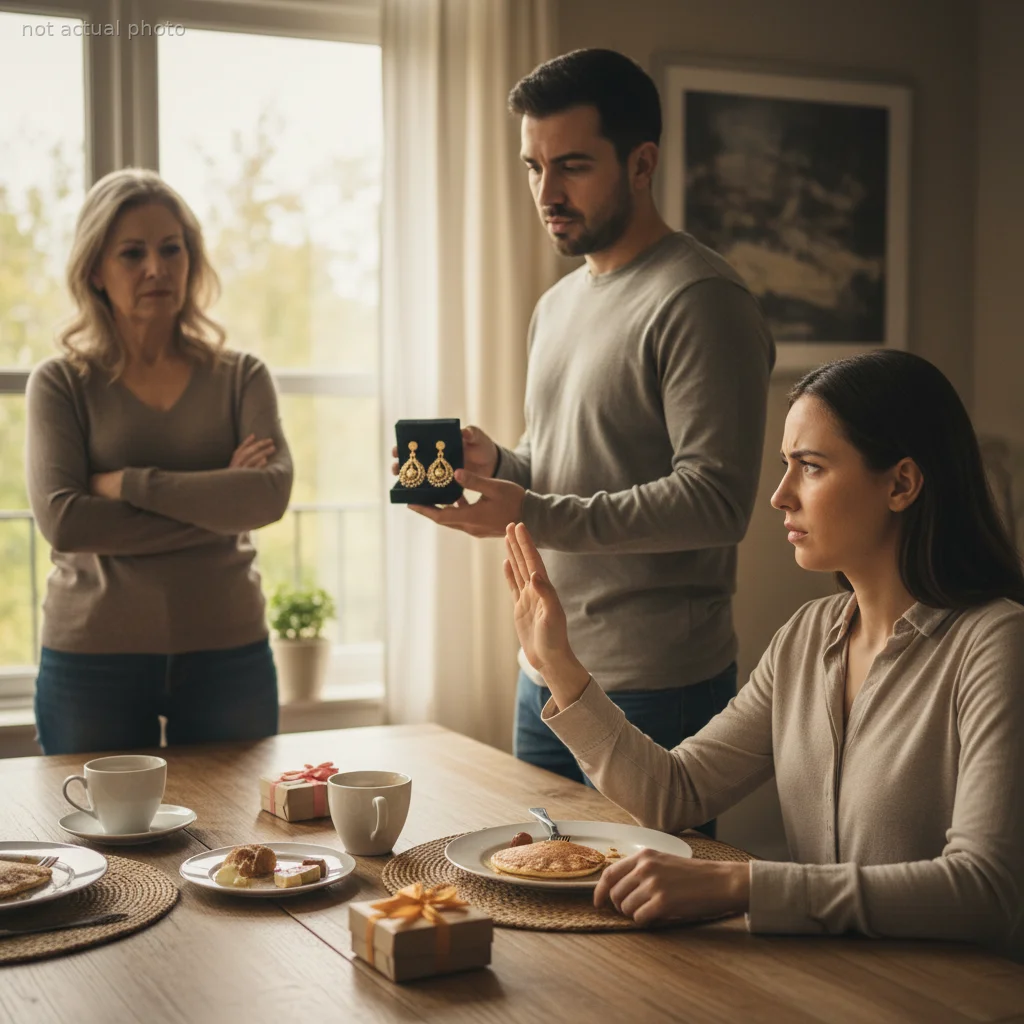 Woman Refuses Anniversary Gift After Learning Her Mother-In-Law Chose It to Suit Her Own Taste