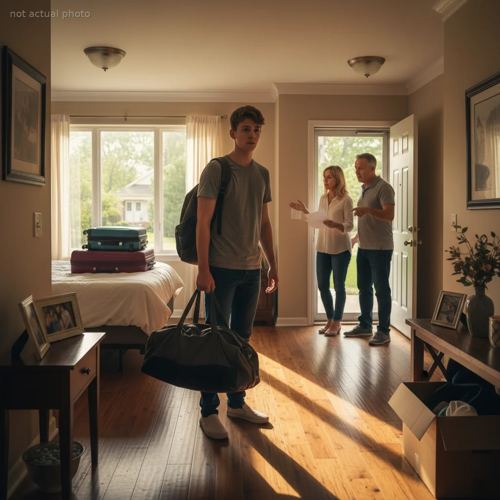 Parents Demand Rent From 18-Year-Old Son, Then Kick Him Out Of His Own Room For Guests