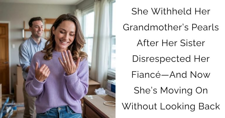 She Withheld Her Grandmother’s Pearls After Her Sister Disrespected Her Fiancé—And Now She’s Moving On Without Looking Back