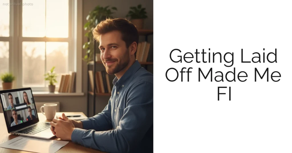 Getting Laid Off Made Me FI