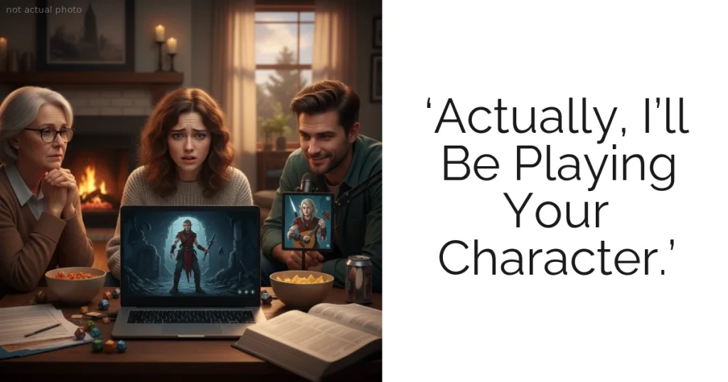 ‘Actually, I’ll Be Playing Your Character.’