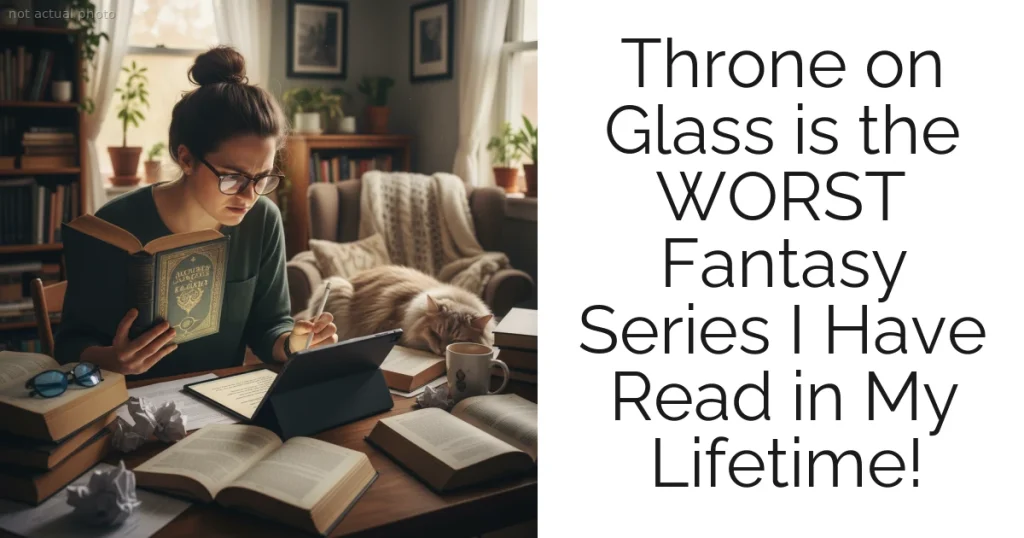 Throne on Glass is the WORST Fantasy Series I Have Read in My Lifetime!