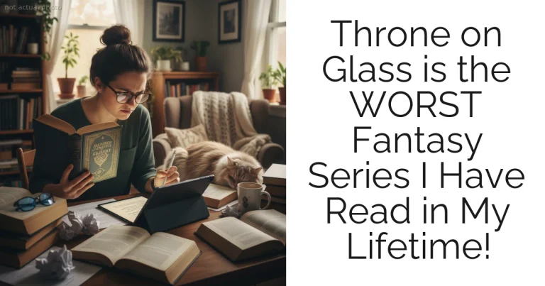 Throne on Glass is the WORST Fantasy Series I Have Read in My Lifetime!