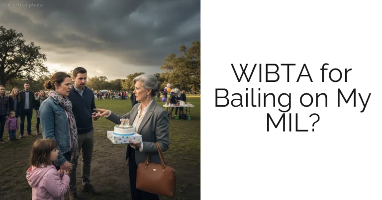 WIBTA for Bailing on My MIL?