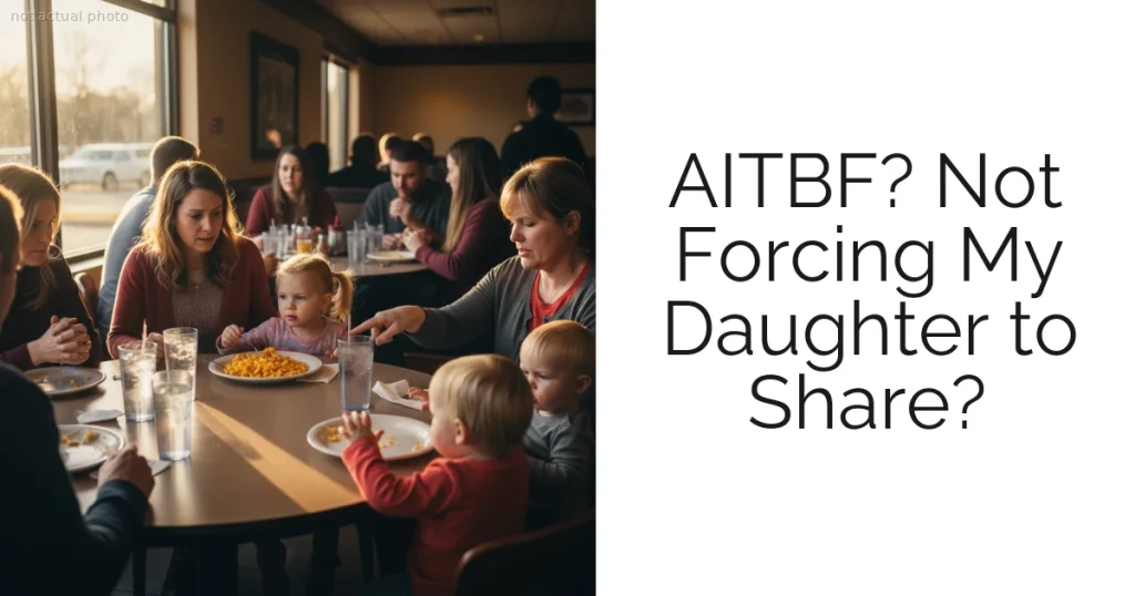 AITBF? Not Forcing My Daughter to Share?
