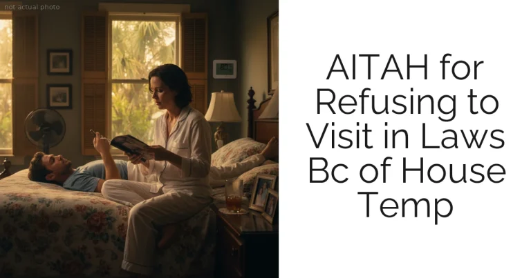 AITAH for Refusing to Visit in Laws Bc of House Temp