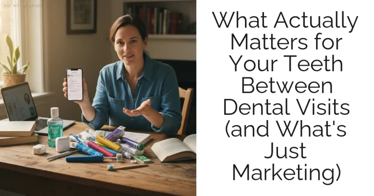 What Actually Matters for Your Teeth Between Dental Visits (and What's Just Marketing)