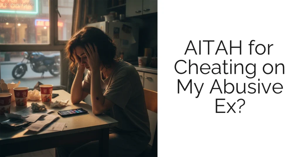 AITAH for Cheating on My Abusive Ex?