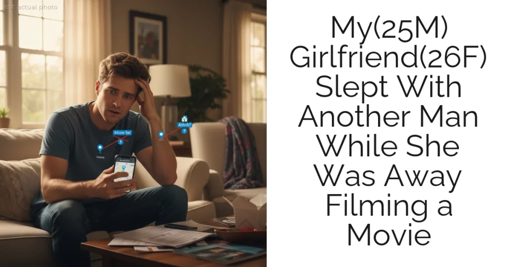 My(25M) Girlfriend(26F) Slept With Another Man While She Was Away Filming a Movie