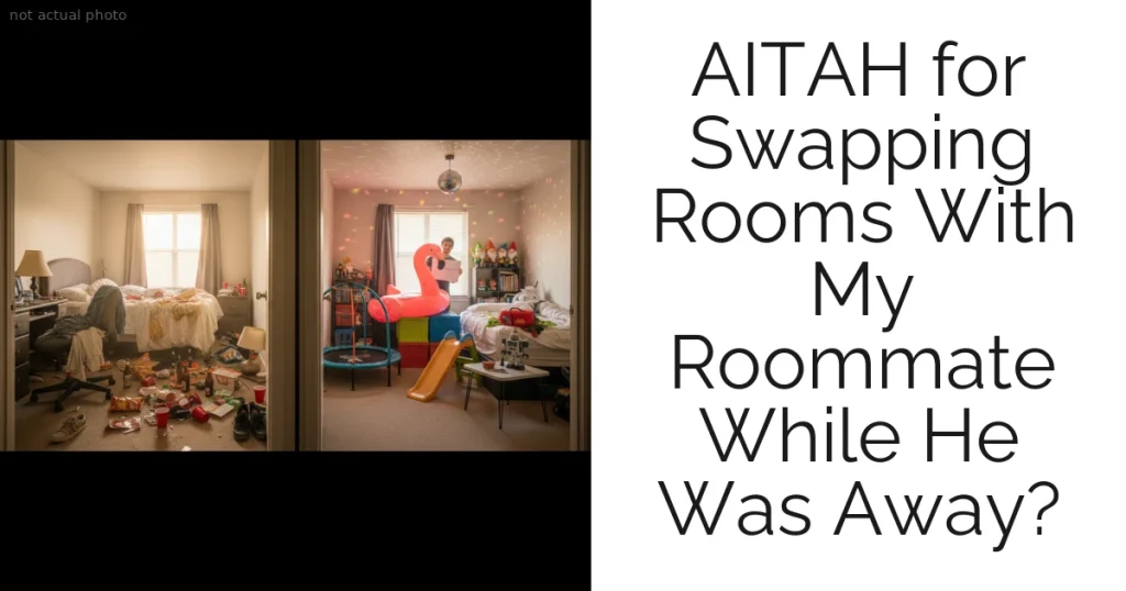 AITAH for Swapping Rooms With My Roommate While He Was Away?