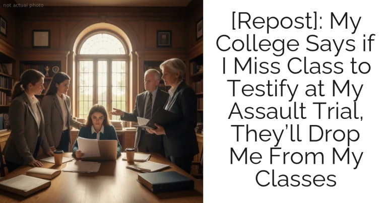 [Repost]: My College Says if I Miss Class to Testify at My Assault Trial, They’ll Drop Me From My Classes