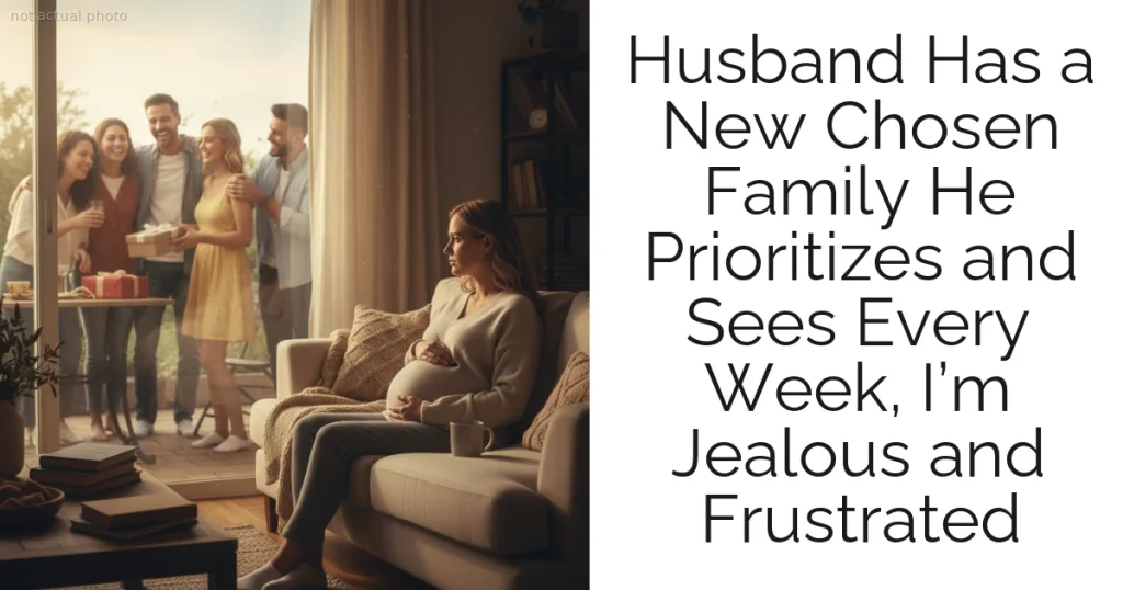 Husband Has a New Chosen Family He Prioritizes and Sees Every Week, I’m Jealous and Frustrated