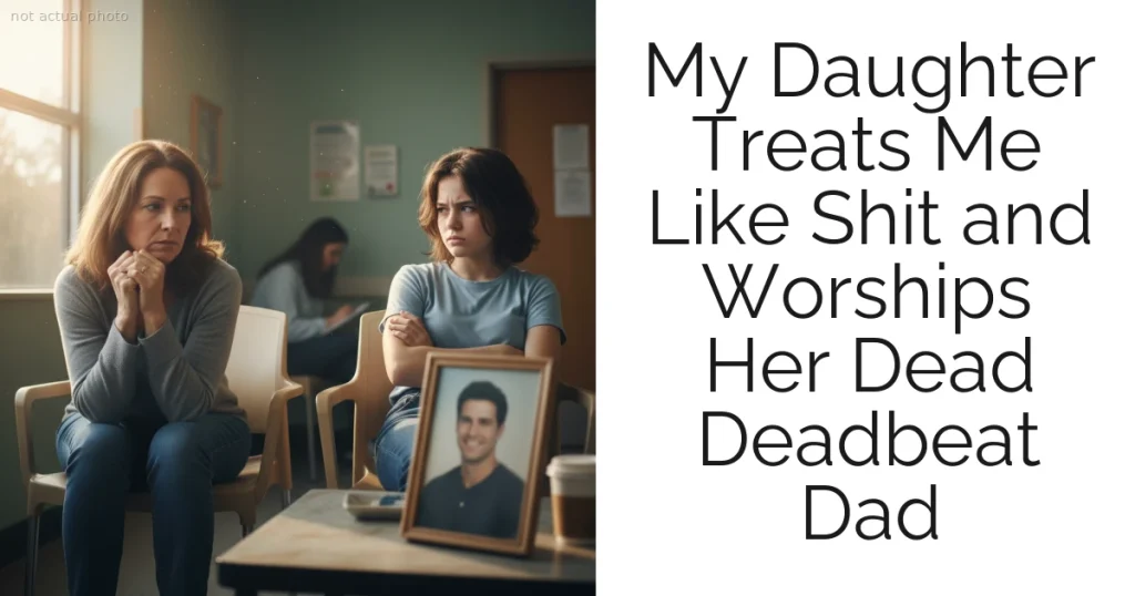 My Daughter Treats Me Like Shit and Worships Her Dead Deadbeat Dad