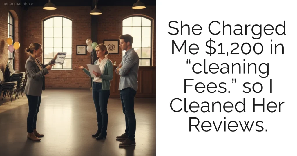 She Charged Me $1,200 in “cleaning Fees.” so I Cleaned Her Reviews.