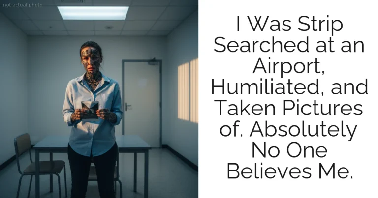 I Was Strip Searched at an Airport, Humiliated, and Taken Pictures of. Absolutely No One Believes Me.