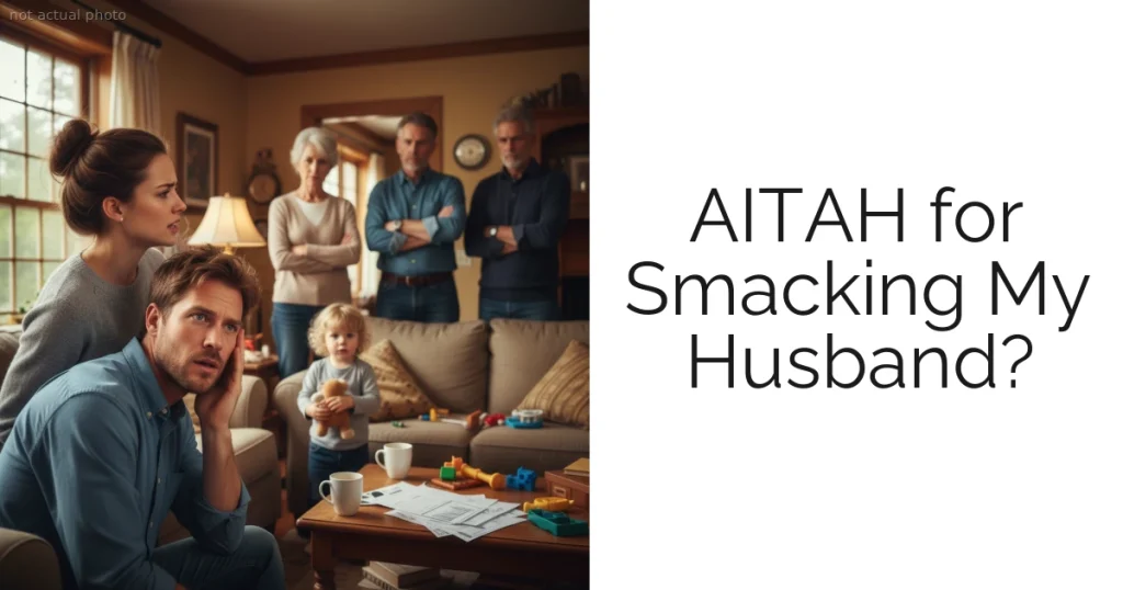 AITAH for Smacking My Husband?
