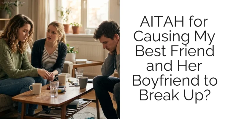 AITAH for Causing My Best Friend and Her Boyfriend to Break Up?