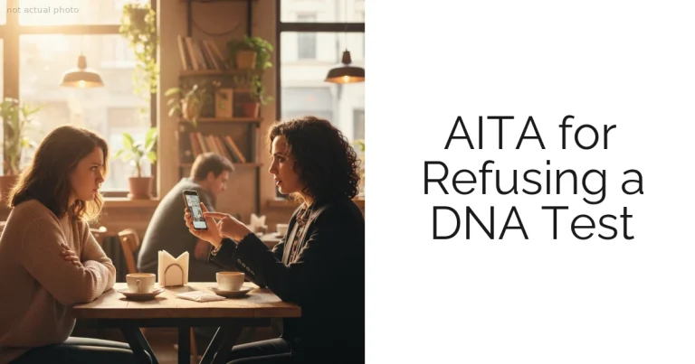 AITA for Refusing a DNA Test