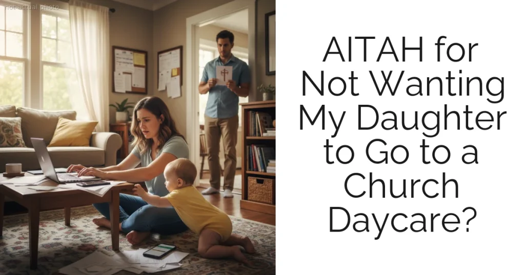 AITAH for Not Wanting My Daughter to Go to a Church Daycare?