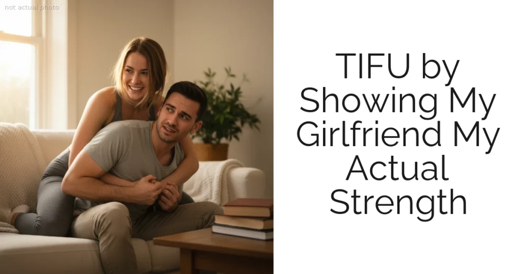 TIFU by Showing My Girlfriend My Actual Strength