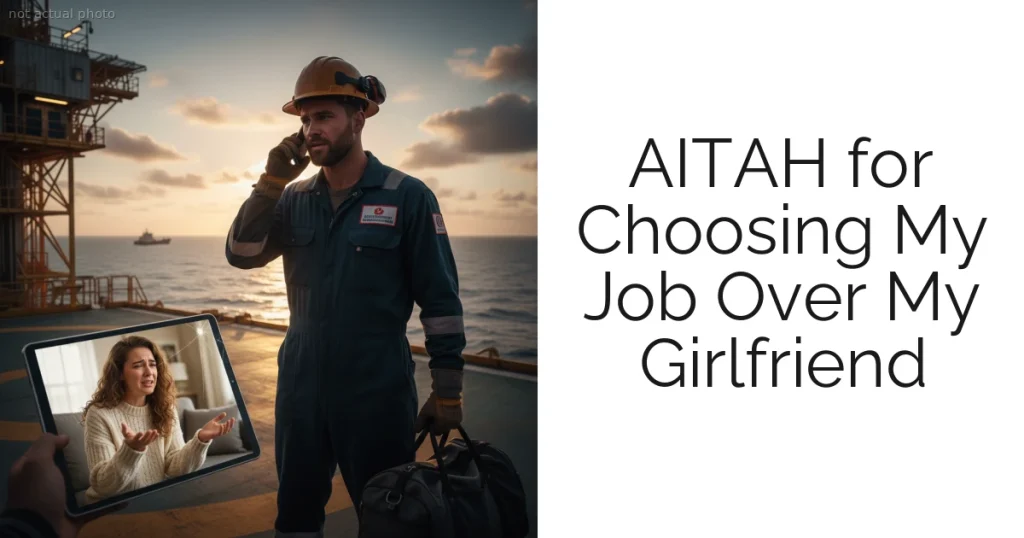 AITAH for Choosing My Job Over My Girlfriend