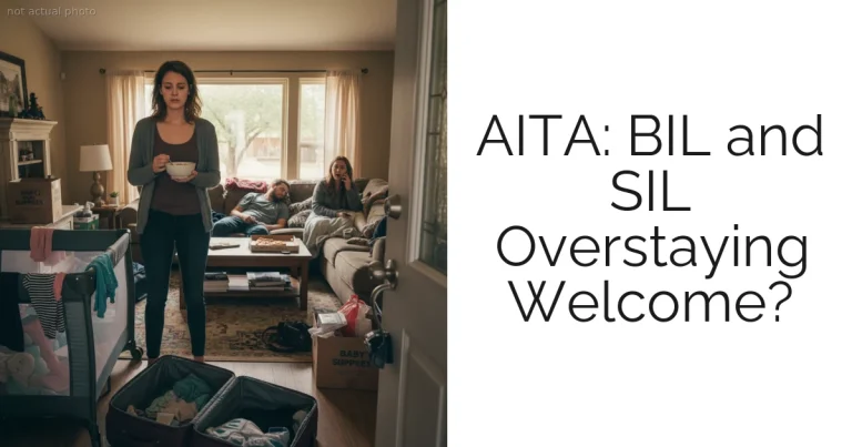 AITA: BIL and SIL Overstaying Welcome?