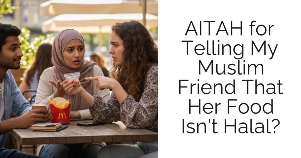AITAH for Telling My Muslim Friend That Her Food Isn’t Halal?