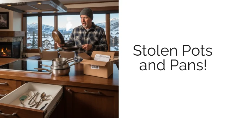 Stolen Pots and Pans!