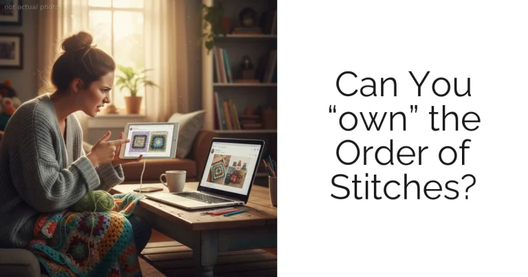 Can You “own” the Order of Stitches?