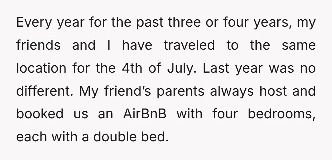 Every year for the past three or four years, my friends and I have traveled to the same location for the 4th of July. Last year was no different. My...