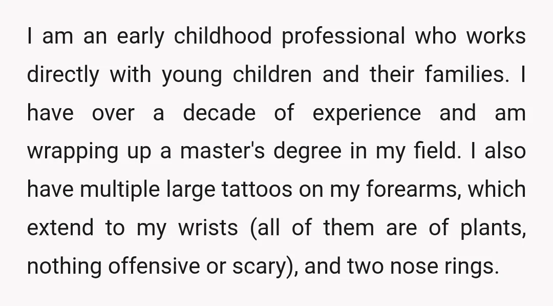 I am an early childhood professional who works directly with young children and their families. I have over a decade of experience and am wrapping up a master's degree in...