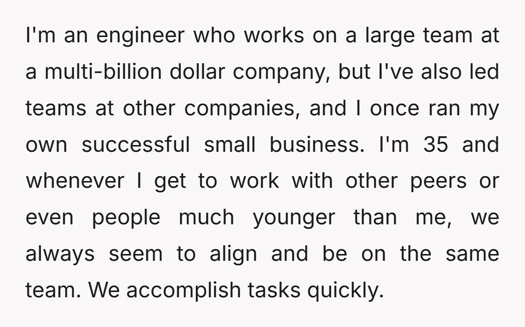 I'm an engineer who works on a large team at a multi-billion dollar company, but I've also led teams at other companies, and I once ran my own successful small...
