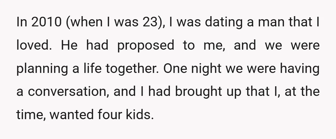 In 2010 (when I was 23), I was dating a man that I loved. He had proposed to me, and we were planning a life together. One night we were...