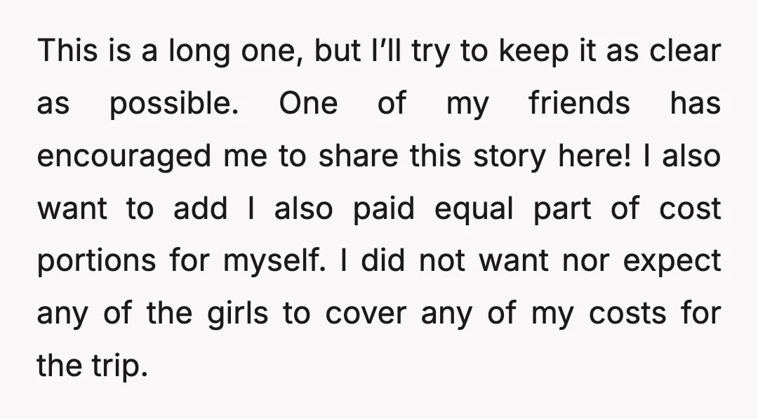 This is a long one, but I’ll try to keep it as clear as possible. One of my friends has encouraged me to share this story here! I also want...