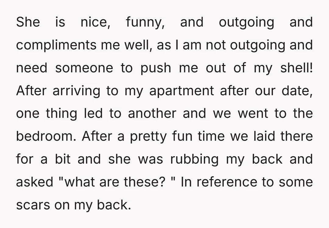She is nice, funny, and outgoing and compliments me well, as I am not outgoing and need someone to push me out of my shell! After arriving to my apartment...