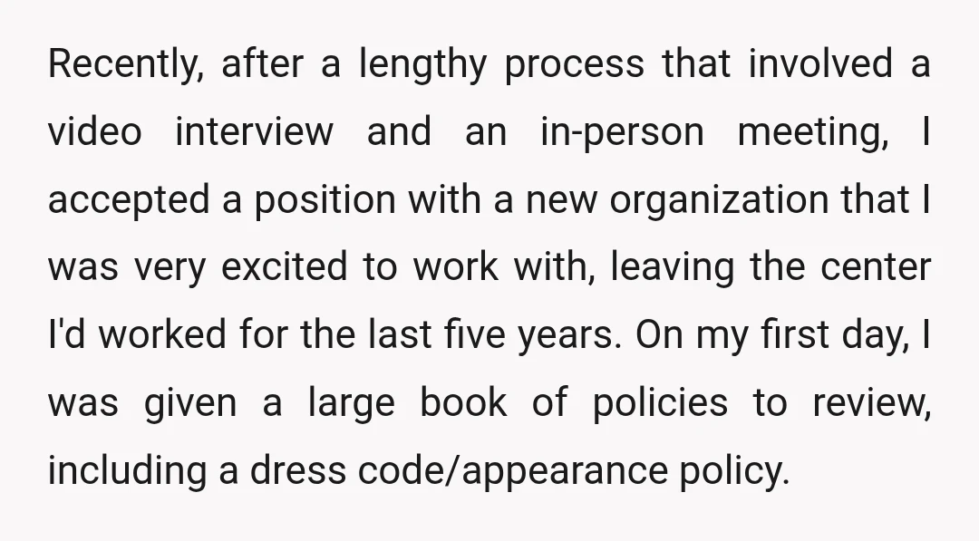 Recently, after a lengthy process that involved a video interview and an in-person meeting, I accepted a position with a new organization that I was very excited to work with,...