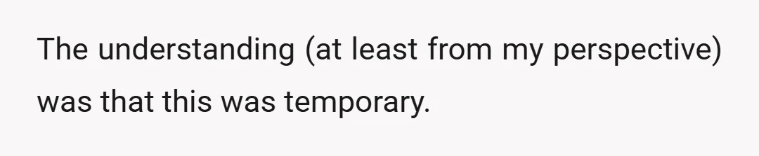 The understanding (at least from my perspective) was that this was temporary.