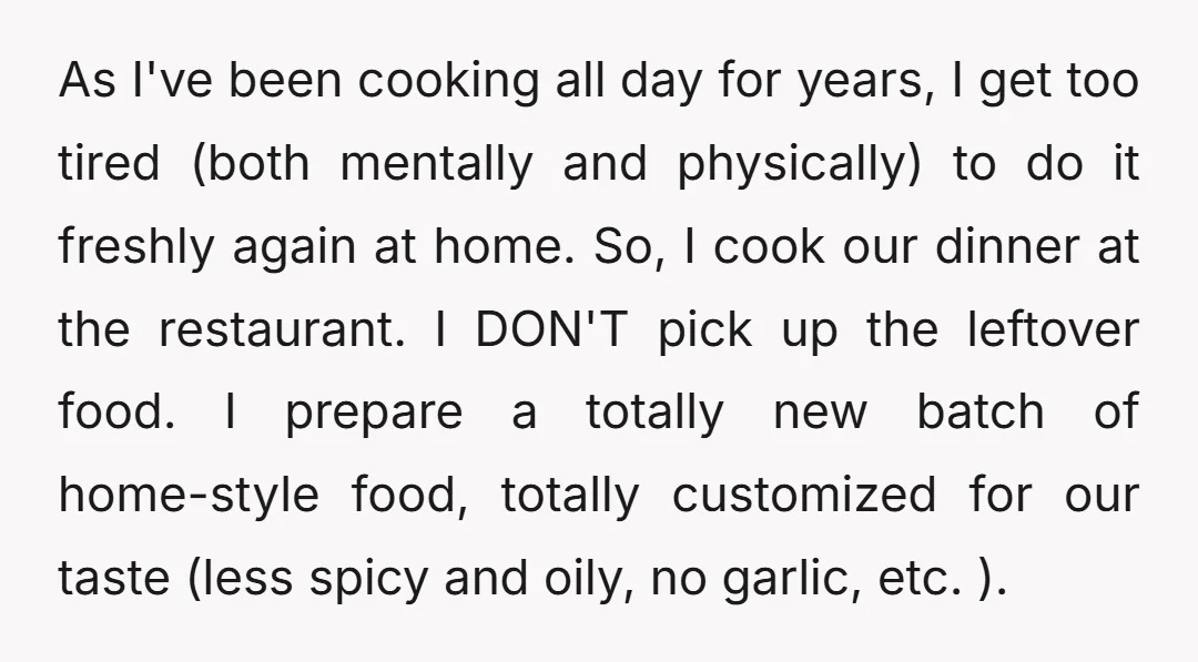 As I've been cooking all day for years, I get too tired (both mentally and physically) to do it freshly again at home. So, I cook our dinner at the...