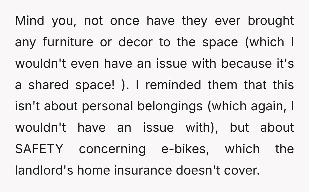 Mind you, not once have they ever brought any furniture or decor to the space (which I wouldn't even have an issue with because it's a shared space! ). I...