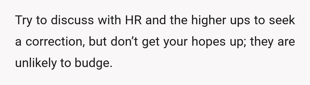 Maybe everyone in the team was too settled to notice that they were being underpaid until the incident.