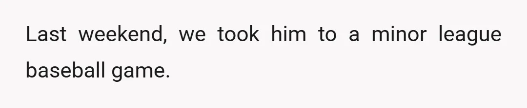 We are trying very hard to give him that.