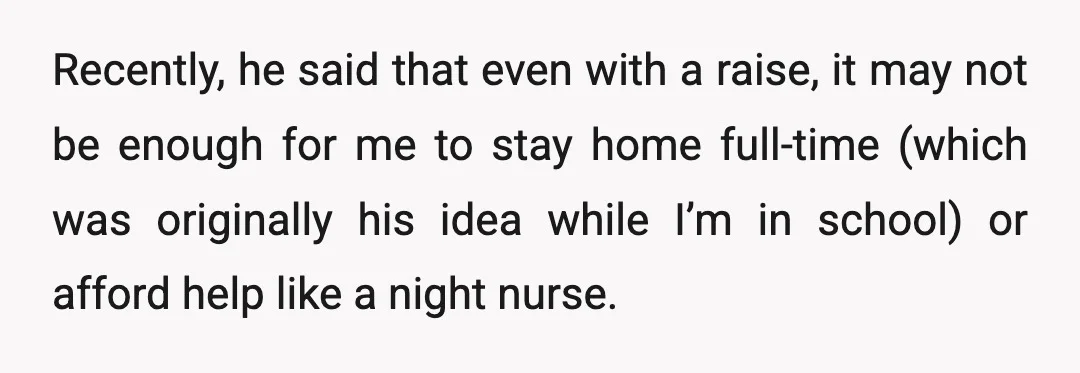 He’s currently negotiating a raise or better travel compensation, possibly eliminating the apartment he pays for in the city he works in (about $1,500/month).