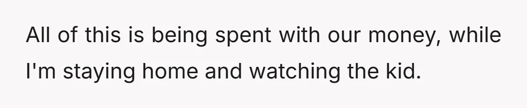 She starts going out with her girlfriends: cocktail nights, concerts, restaurants, sleepovers.
