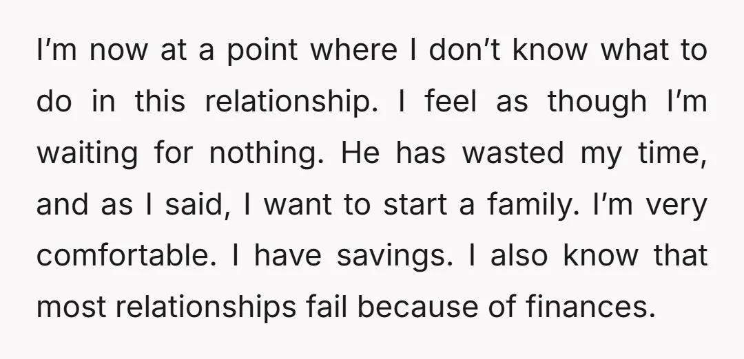 I’m now at a point where I don’t know what to do in this relationship. I feel as though I’m waiting for nothing. He has wasted my time, and as...