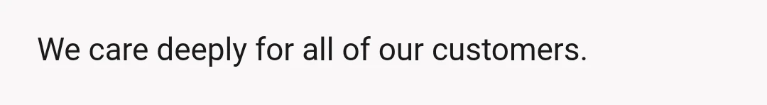 We profit off it nicely and we made some changes over the years, including services that you can't get at shops around us.