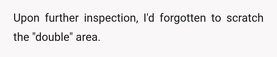 As I was lamenting to him on how much money he wastes every month, I finish scratching off the ticket only to find out one of my matching numbers was...