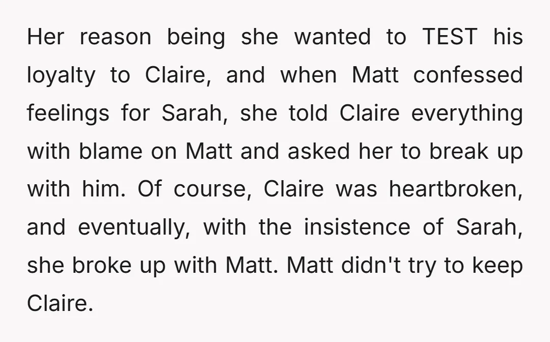 Two months after their breakup, Sarah announced she had broken her engagement with Hudson, and asked all of us to block him. We did try to understand the matter and...