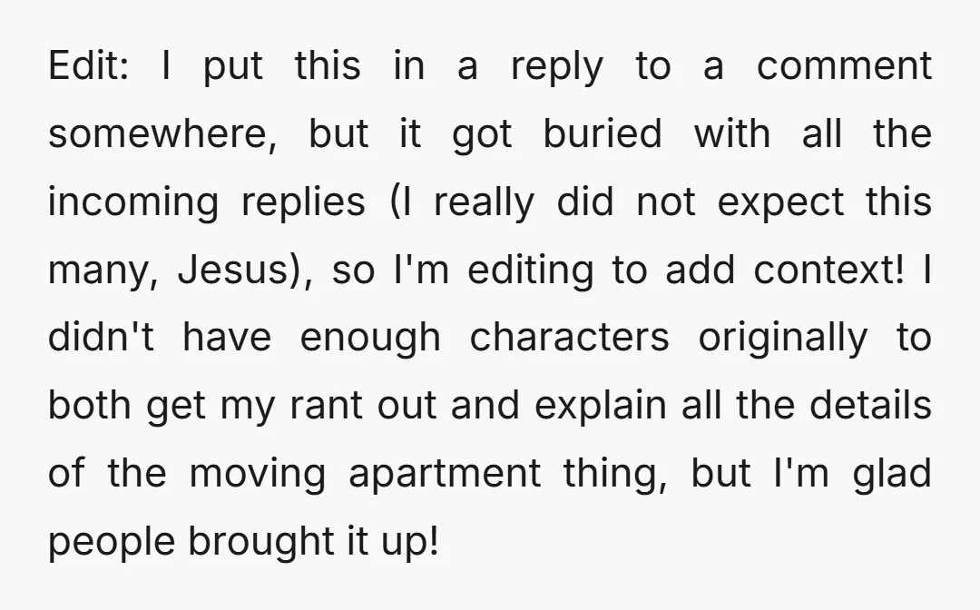 Edit: I put this in a reply to a comment somewhere, but it got buried with all the incoming replies (I really did not expect this many, Jesus), so I'm...