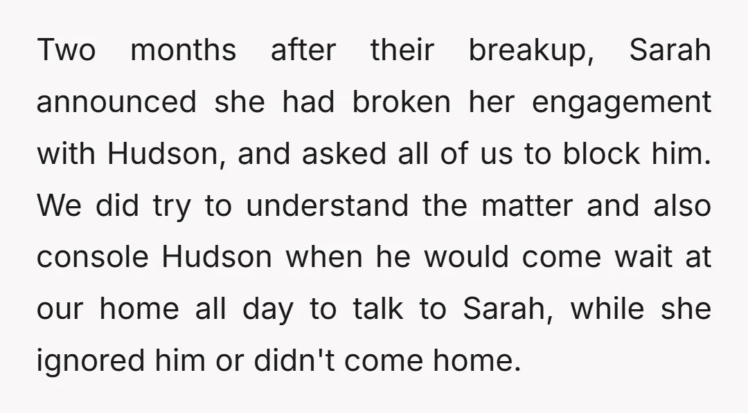 Eventually, Hudson gave up too, and just a month after her broken engagement, Sarah and Matt announced to all of us that they had gotten their marriage certificate at the...