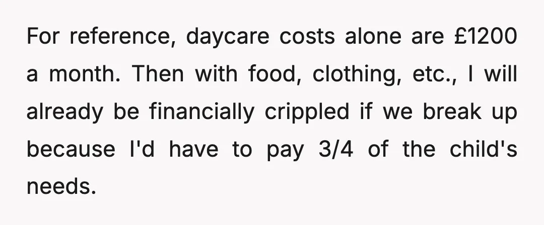 In the UK, he will be entitled to pay 12% of his salary towards child maintenance, but he is self-employed, so it would be very easy for him to hide...